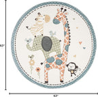 SAFAVIEH Carousel Kids Collection Area Rug - Image 2