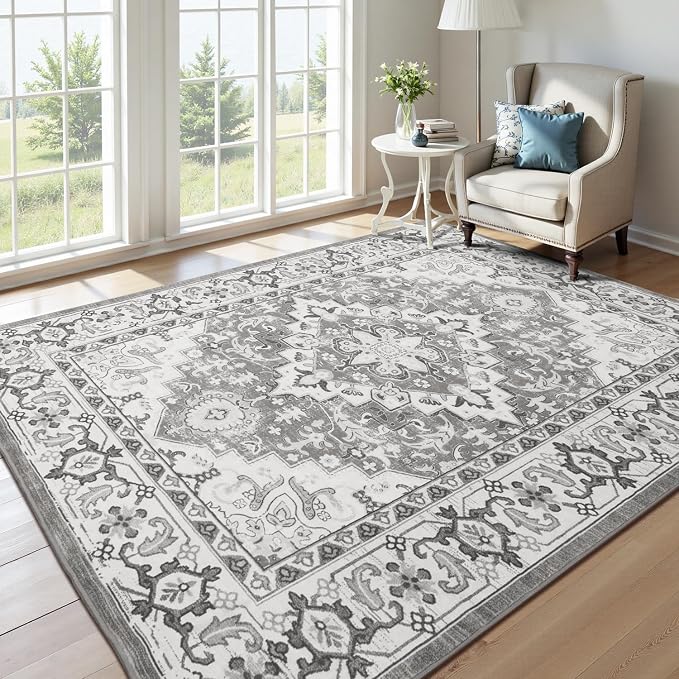 Lofus 8x10 Area Rugs for Living Room, Washable Area Rug, Rugs for Bedroom - Image 9