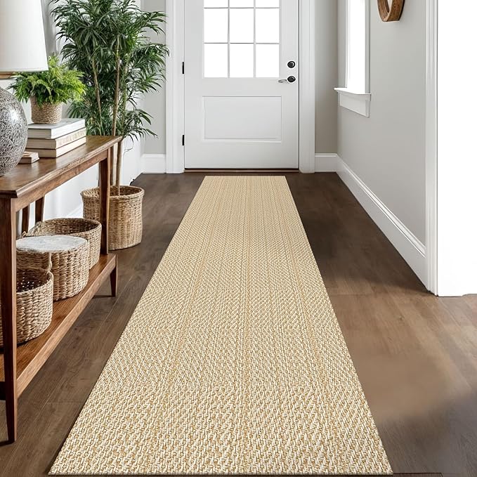 IOHOUZE Washable Runner Rug 2x10 Non Slip Rubber Backed Long Hallway Runner by iOhouze