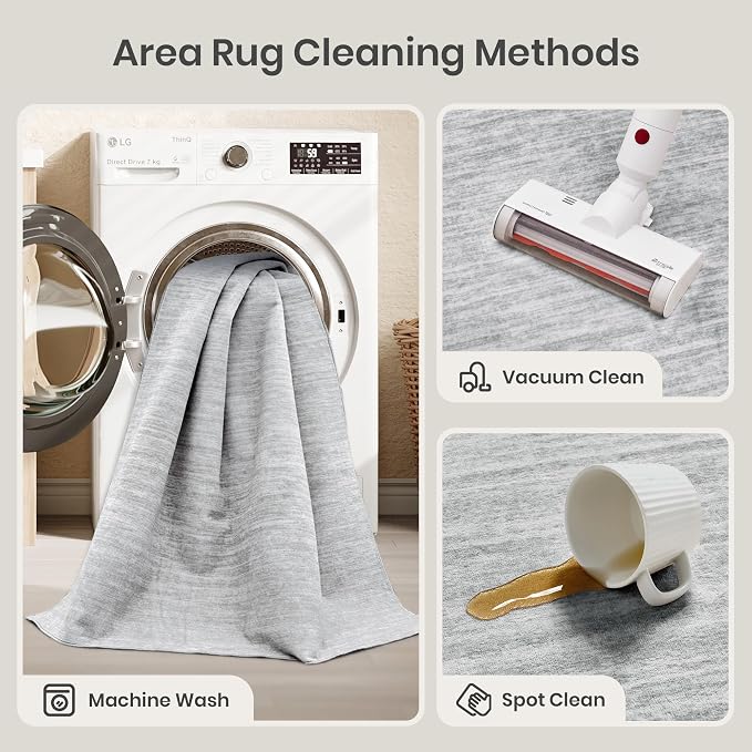 Valenrug Washable Rugs 5x7 - Image 8