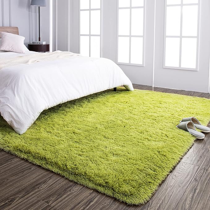 TWINNIS Super Soft Shaggy Rugs Fluffy Carpets 6x9 Feet, Indoor Modern Plush - Image 5