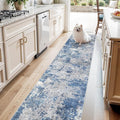 2x10 ft Washable Hallway Runner Rug – Non-Slip Stain-Resistant Low-Pile Long by BYYVOORugsforYourHome
