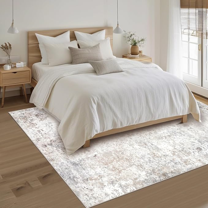 Srugn Washable Rugs 4x6 Area Rugs - Image 7