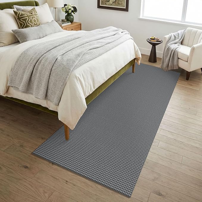 KOZYFLY Woven 3x7 Washable Kitchen Runner Rug, Non Slip Wide Runners - Image 8