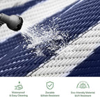 GENIMO Outdoor Rug Waterproof for Patio Decor, Outside Area Mat for Rv - Image 5