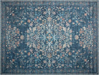 Washable Rugs 8x10 Area Rugs for Living Room, Ultra Soft Faux Wool Retro Carpets - Image 8