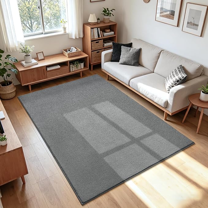 ISEAU 3x5 Rug for Bedroom, Soft Memory Foam Carpet by ISEAU