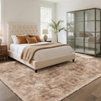 yongyangjuxin Fluffy Rug Shag Area Rug, Mottling Beige 10x14 Area Rugs - Image 3