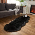 EasyJoy Ultra Soft Fluffy Shaggy Area Rug Faux Fur Rug Chair Cover Seat Pad - Image 8