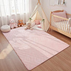 Macgace Ultra Soft Pink Area Rug - Image 2