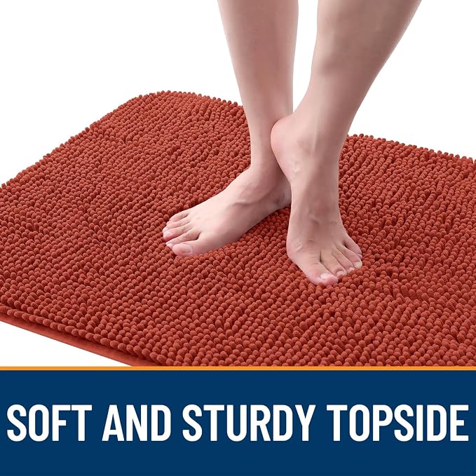OLANLY Dog Door Mat for Muddy Paws 47x24, Absorbs Moisture and Dirt, Absorbent - Image 4