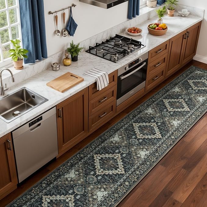 Lessymo Washable Long Runner Rug - Image 3