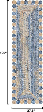 SAFAVIEH Cape Cod Collection Runner Rug - Image 2