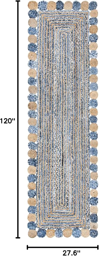 SAFAVIEH Cape Cod Collection Runner Rug - Image 2