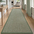 DEX Hallway Runner Rug 2x6, Non Slip Rubber Backing Inside Entryway Carpet by DEXI