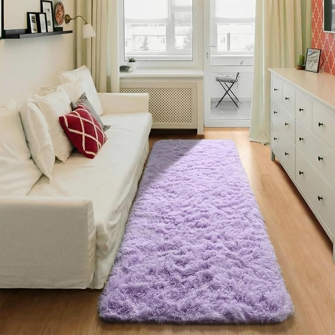 ONASAR Light Purple Runner Rugs - Image 5