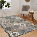 Lahome Moroccan Trellis Washable Area Rugs, 3x5 Rug - Image 6