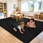 Keeko 7x10 Area Rugs for Living Room, Soft Modern Bedroom Large Rugs Indoor Non - Image 9