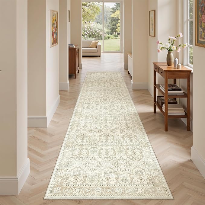 Soalmost Runner Rug 2x8 Washable Non-Slip Hallway Runner Rugs - Image 2