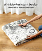 AMADA HOMEFURNISHING 5x7 Area Rugs, Washable Living Room Rug Low-Profile - Image 8