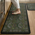 Collive Anti Fatigue Kitchen Rugs Sets of 2, Non Slip Waterproof Kitchen Mat by Collive