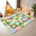 Kids ABC Rug for Playroom, Classroom Alphabet Area Carpet Playmat, Washable by SXHYSM