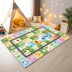 Kids ABC Rug for Playroom, Classroom Alphabet Area Carpet Playmat, Washable by SXHYSM