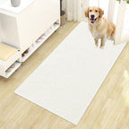 OLANLY Dog Door Mat for Muddy Paws 44x24, Ultra Absorbent Chenille Mud Doormat by OLANLY