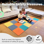 MioTetto Baby Play Mat, Soft Foam Floor Tiles - Image 4