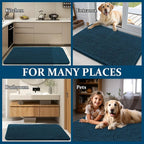 OLANLY Dog Door Mat for Muddy Paws 70x32, Absorbs Moisture and Dirt, Absorbent - Image 8