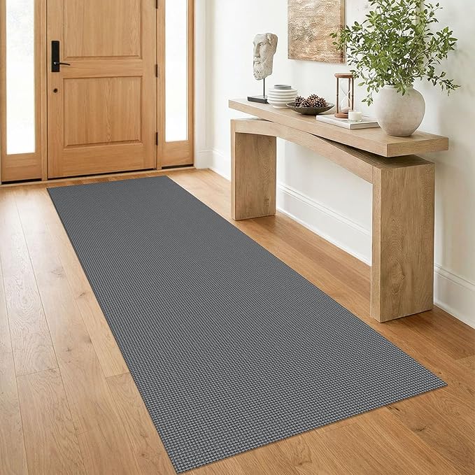 IOHOUZE Washable Runner Rug 3x8 Non Slip Rubber Backed Wide Hallway Runner by iOhouze