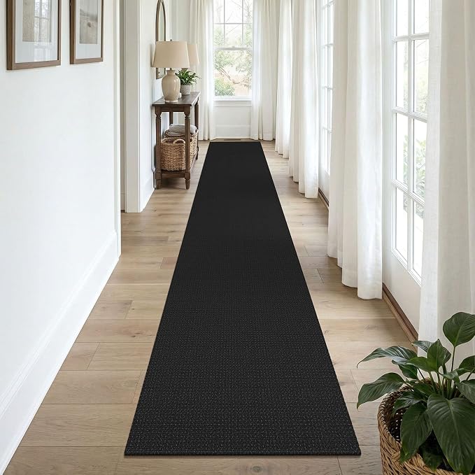 KOZYFLY Black 2x12 Runners Rugs - Image 8
