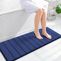 OLANLY Memory Foam Long Bathroom Rugs Runner 47x17, Super Soft Absorbent Bath by OLANLY