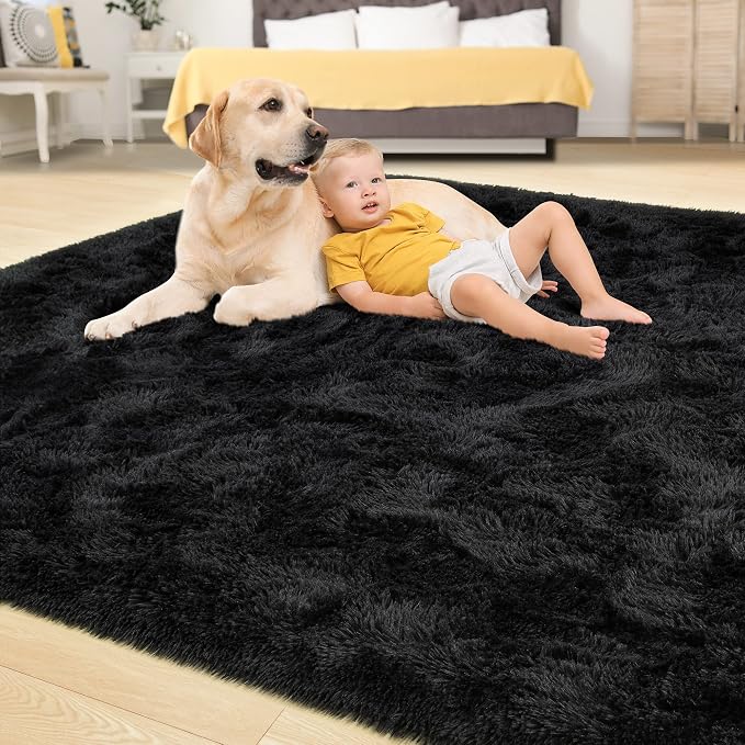 Tepook Area Rugs 8x10 for Living Room, Super Soft Fluffy Rugs for Bedroom - Image 4