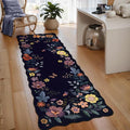 Lahome Floral Kitchen Runner, 2X6 Washable Runner Rug Non-Slip, Ultra-Thin Soft by Lahome
