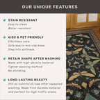 Small Black Entryway Runner Rug - Image 7