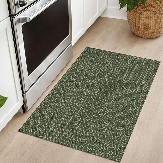 IOHOUZE Small Area Rug 2x3 Washable Woven Rugs - Image 7