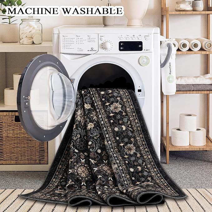 Ruaruarug Washable Area Rug 5x7 - Image 5