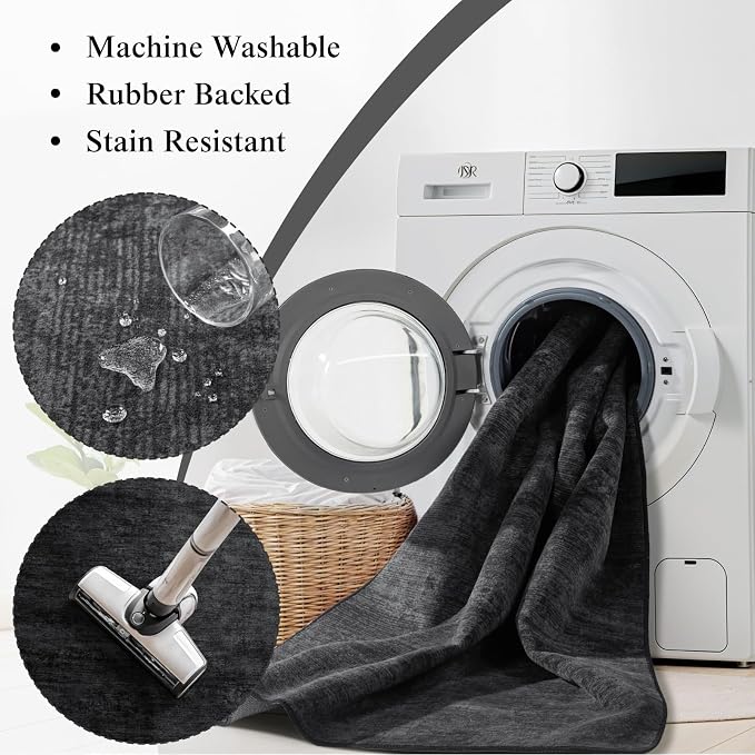 LIANLAM Washable Rug 4x6 Area Rugs - Image 5