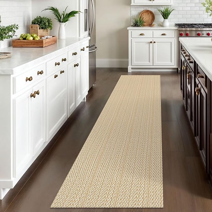 IOHOUZE Washable Runner Rug 2x10 Non Slip Rubber Backed Long Hallway Runner - Image 7