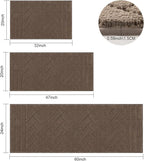 hicorfe Indoor Doormat, Front Back Door Mat Rubber Backing Non Slip Door Mats - Image 2