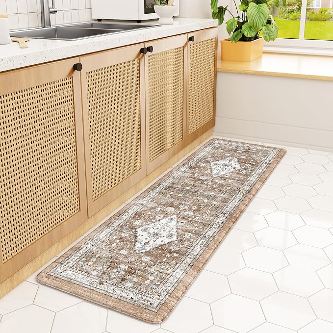 Collive Farmhouse Kitchen Mats, Cushioned Anti Fatigue Mats - Image 7