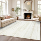 Washable Rug 5x7 Area Rugs: Modern Geometric Rugs - Image 6