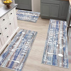 Vaukki Boho Kitchen Rug Sets 3 Pieces, Washable Kitchen Mats - Image 7