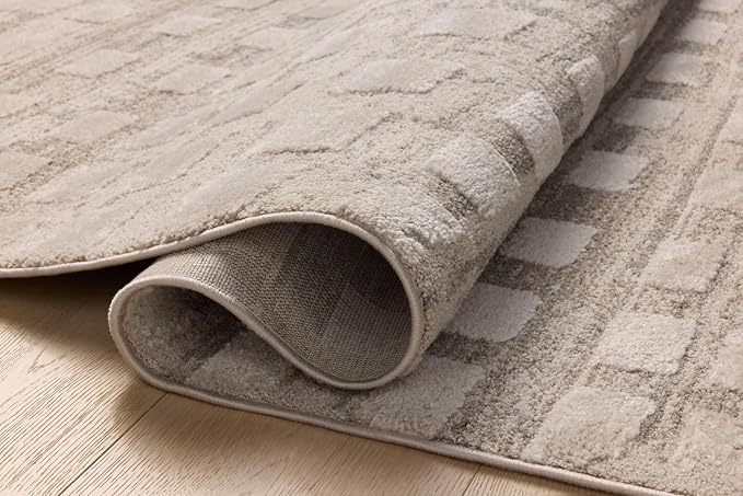 Loloi Amber Lewis Monty Collection MOT-06 Pebble/Beige 11'-6" x 15', .50" Pile - Image 4