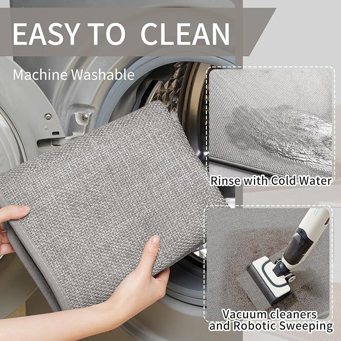 YDKGL Kitchen Mats for Floor, Super Absorbent Kitchen Rugs Non Slip Washable - Image 4