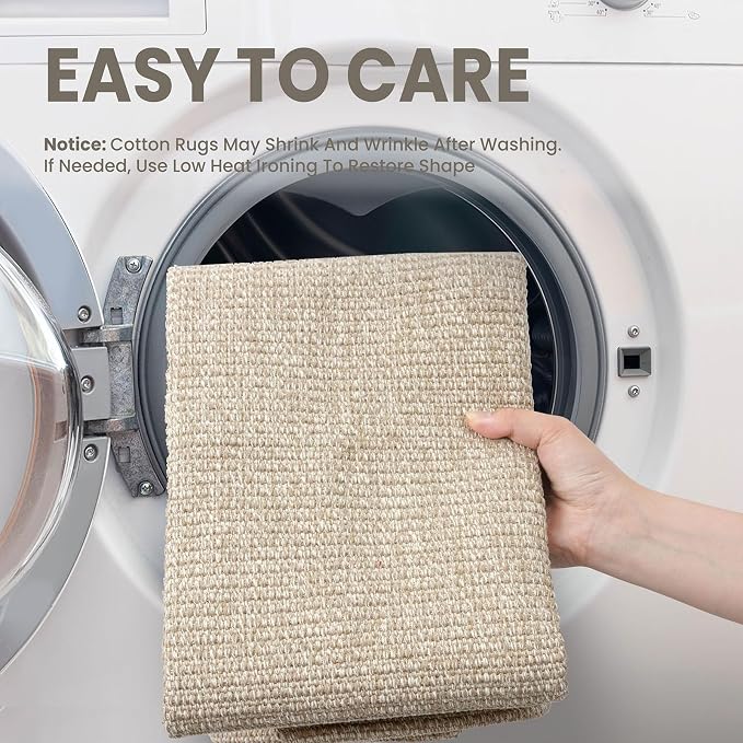 EARTHALL Washable Runner Rug 2x8 Ft Non Slip Runners - Image 3