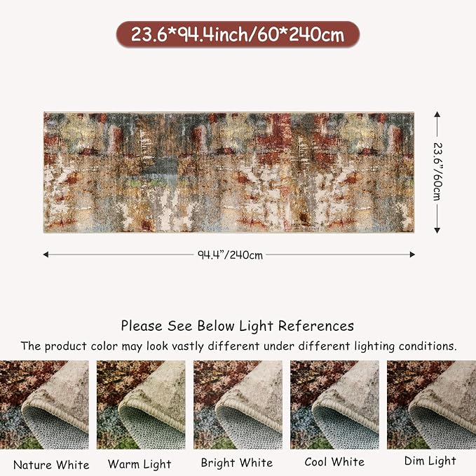 Lahome Washable Runner Rug - Image 2