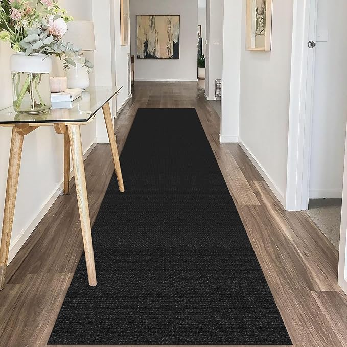 IOHOUZE Washable Runner Rug 2x10 Non Slip Rubber Backed Long Hallway Runner - Image 8