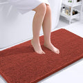 OLANLY Bathroom Runner Rugs 44x24, Soft Absorbent Chenille Bath Rugs, Rubber by OLANLY